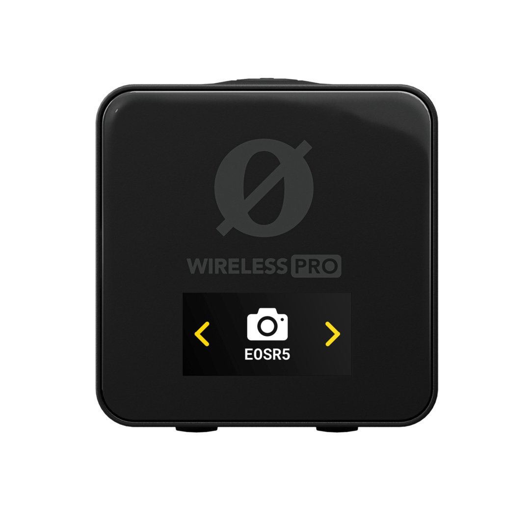 Wireless PRO in the Camera Preset gain mode
